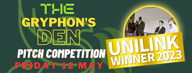 Exciting News! Ben from Unilink wins Gryphons Den Competition 2023 in Leeds!