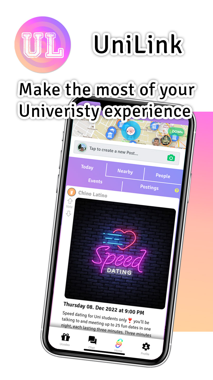 The WTF App to connect university students. Make the most of your University experience: 4.8 stars from over 5000 downloads